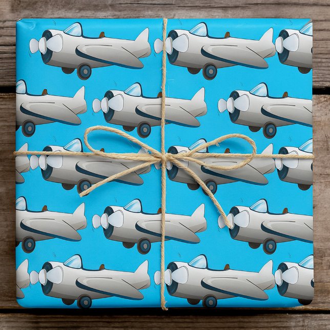 Propeller Plane Geschenkpapier (Von Creator hochgeladen)