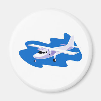 Propellerflugzeug mit Flugzeug Magnet