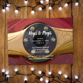 Propellerhops und Propeller Hangar-Party Einladung