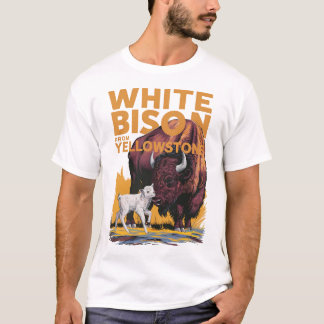 PROPHECKKALF VON WHITE BABY BISON AUS YELLOWSTONE  T-Shirt