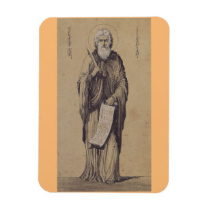 Prophet Elijah Vater der Karmeliten Magnet