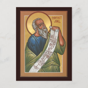 Prophet Joel Prayer Card Postkarte
