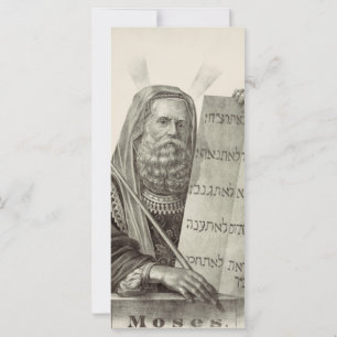 Prophet Mose mit den Tabletten des Gesetzes