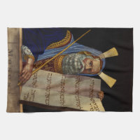Prophet Mose mit den Tabletten des Gesetzes