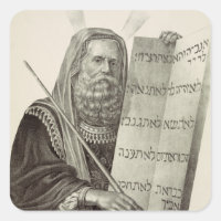 Prophet Mose mit den Tabletten des Gesetzes