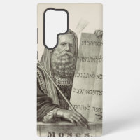Prophet Mose mit den Tabletten des Gesetzes