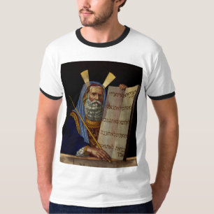 Prophet Mose mit den Tabletten des Gesetzes T-Shirt