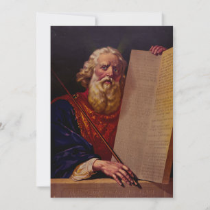 Prophet Moses auf dem Berg Sinai – High-Fidelity-E Einladung