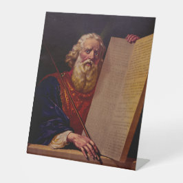 Prophet Moses auf dem Berg Sinai – High-Fidelity-E Sockelschild