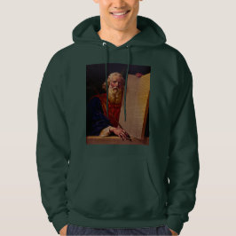 Prophet Moses auf dem Berg Sinai – Hochauflösendes Hoodie