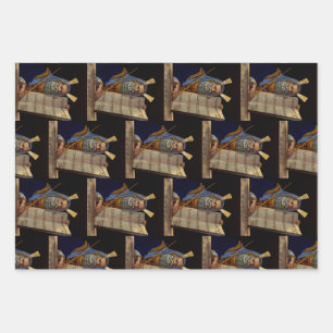 Prophet Moses mit den Gesetzestafeln  Geschenkpapier Set
