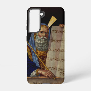 Prophet Moses mit den Gesetzestafeln  Samsung Galaxy Hülle