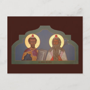 Propheten Moses und Aaron-Gebetskarte Postkarte