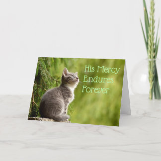 Prophetische Gebetskarte für Gottes Barmherzigkeit Karte