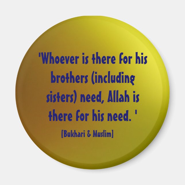 Prophezeiendes Zitat Magnet (Vorne)