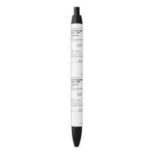 Propofol-Anästhesie CRNA Black Trim Pen, schwarze Kugelschreiber