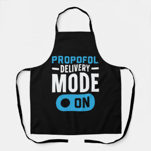 Propofol Delivery Mode on Anästhesie Anästhesist Schürze
