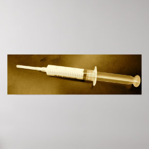 Propofol in Sepia-Poster Poster