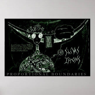 Proportionale Grenzen Poster