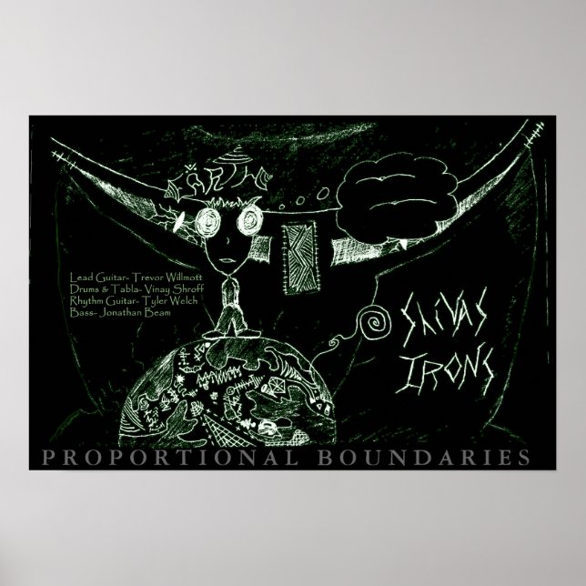 Proportionale Grenzen Poster (Vorne)