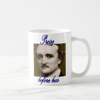 Prosa vor den hos Z.B., die Poe kennzeichnen Tasse