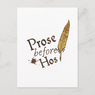 Prose vor Hos Postkarte