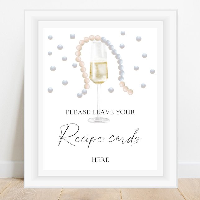 Prosecco - Ihre Kochkarte hier Poster (Von Creator hochgeladen)