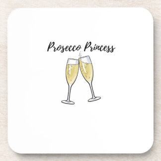 Prosecco Princess Getränkeuntersetzer