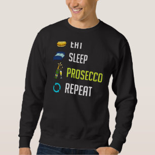 Prosecco Wine Champagne Cocktails Rose Flasche Ita Sweatshirt