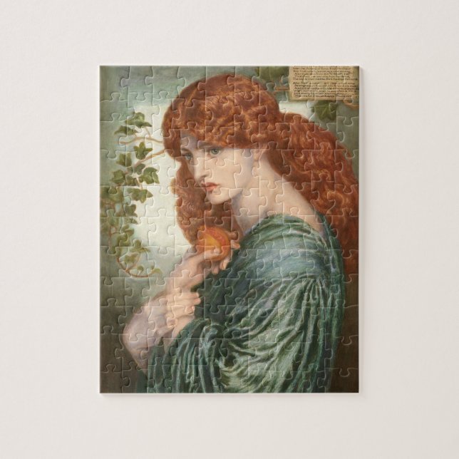 Proserpine durch Dante Gabriel Rossetti Puzzle (Vertikal)