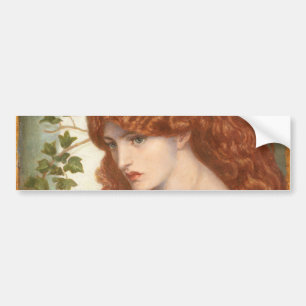 Proserpine von Dante Gabriel Rossetti Autoaufkleber