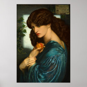 Proserpine von Dante Gabriel Rossetti Poster