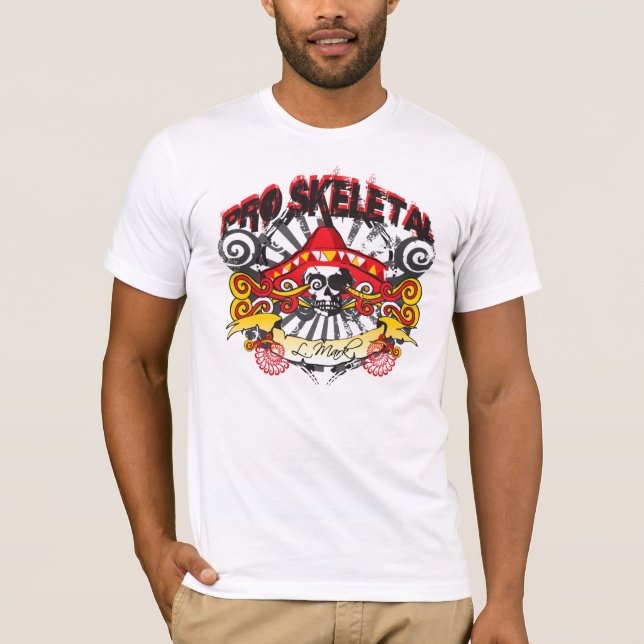 PROSKELETTARTIGES T-Shirt (Vorderseite)
