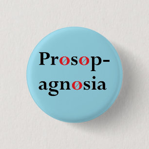 Prosopagnosie Button