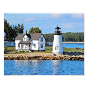 Prospect Harbour Lighthouse, Maine Fotodruck