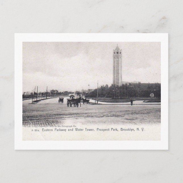 Prospect Park, Brooklyn NYC Vintag Postkarte (Vorderseite)