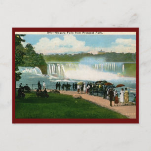 Prospect Park, Niagara Falls Vintag Postkarte