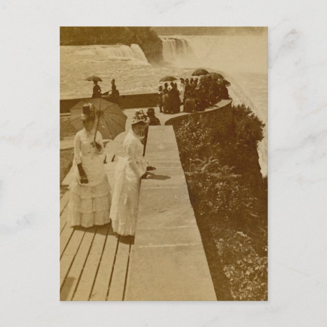 Prospect Point Niagra Falls Vintage Stereoview Postkarte (Vorderseite)