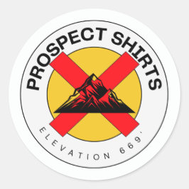 Prospect Shirts Aufkleber aufbewahren