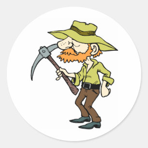 Prospector Runder Aufkleber
