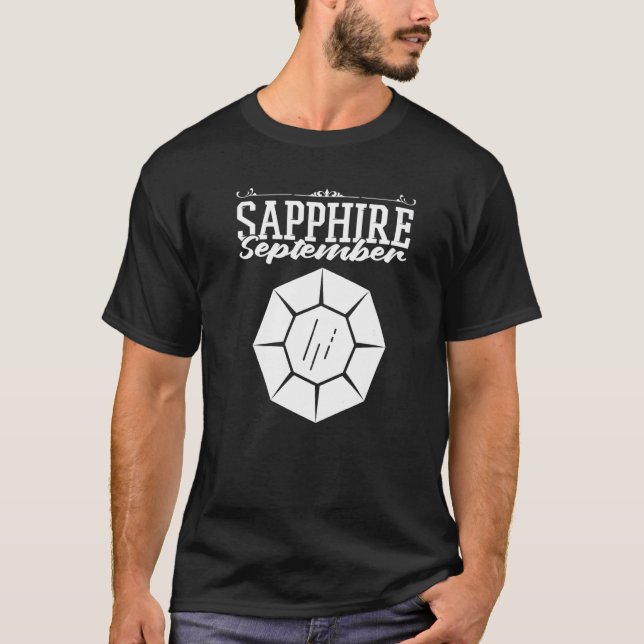 Prospector Saphire Minenbohrer T-Shirt (Vorderseite)