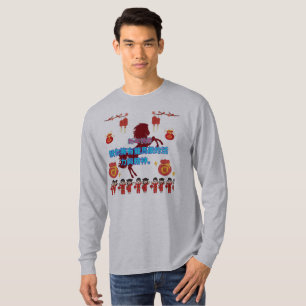 Prosperität in blühendem Grau T-Shirt