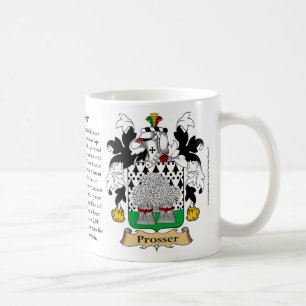 Prosser, der Ursprung, die Bedeutung und das Kaffeetasse