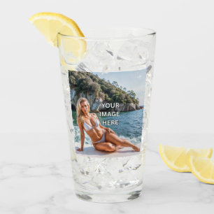 PROST! 🥂 16oz Glass Cup - Bild oder Text hinzufüg Glas