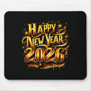 Prost auf 2026 Frohes Neues Jahr Party Mousepad