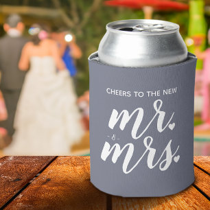 Prost auf das neue Herr und Frau Hochzeit Dosenkühler