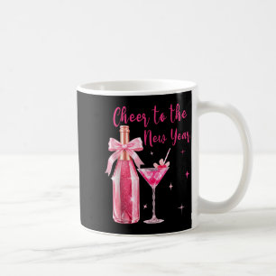 Prost auf das neue Jahr 2026 Champagner Silvester Kaffeetasse
