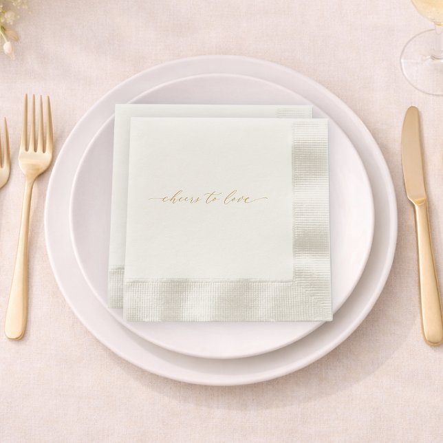 Prost auf die Liebe Hochzeitsserviette Serviette (Von Creator hochgeladen)