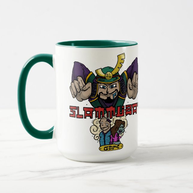 Prost auf Slammurai Tasse (Links)