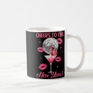 Prost aufs neue Jahr 2026 Champagner Frohes Neues Kaffeetasse